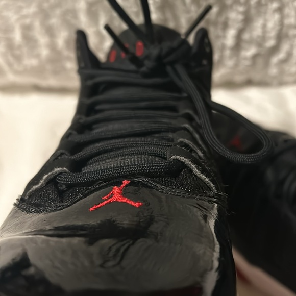 Nike Air Jordan’s Shiny Black and Red - Picture 5 of 5